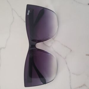 Quay Australia Black/purple Sunglasses for Women.  Like New